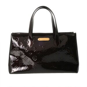 Louis Vuitton Monogram Vernis Wilshire Amarante Purple Handbag